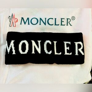 Moncler Black and White Headband